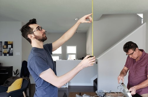 Measuring apartment space