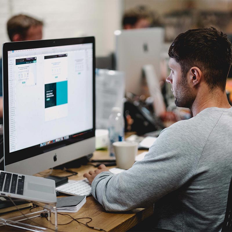 Managing Airbnb listings on computer