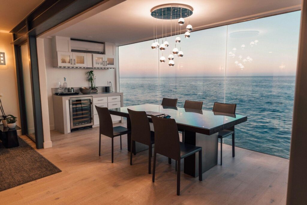 Uninterrupted luxury sea view from a high-end UAE holiday home, showcasing the elements of a true million-dollar experience.