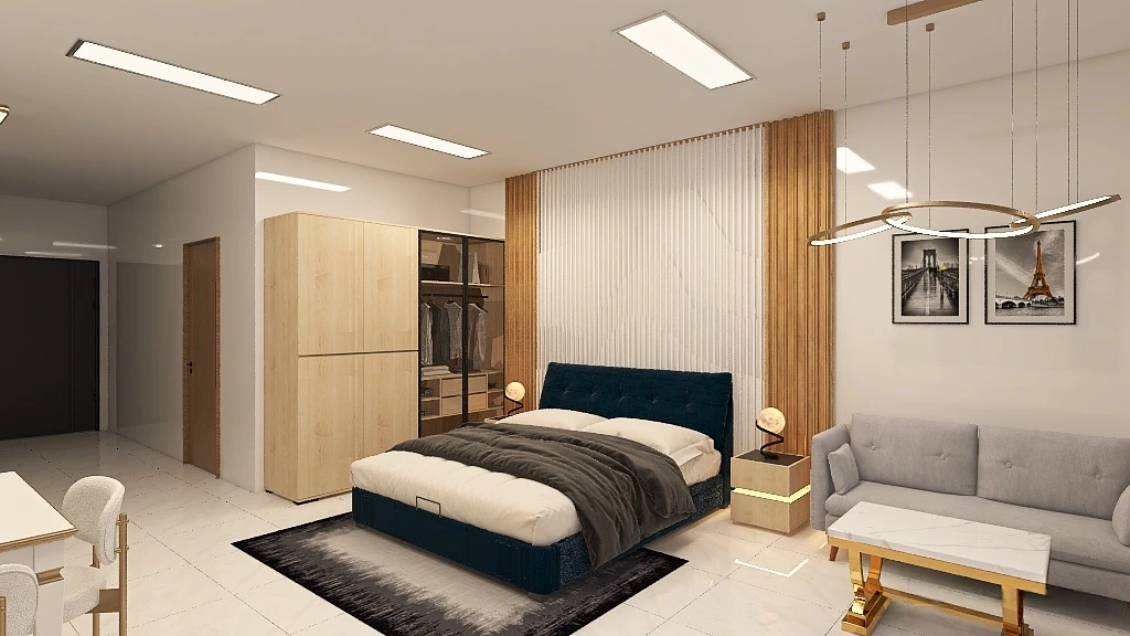 1 BHK holiday home for rent in Abu Dhabi with kitchen