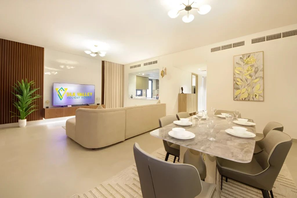 Airbnb holiday home in Abu Dhabi with modern amenities