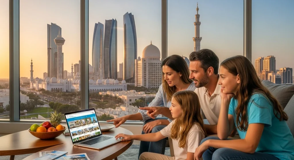 Choosing the right family holiday home in Abu Dhabi.