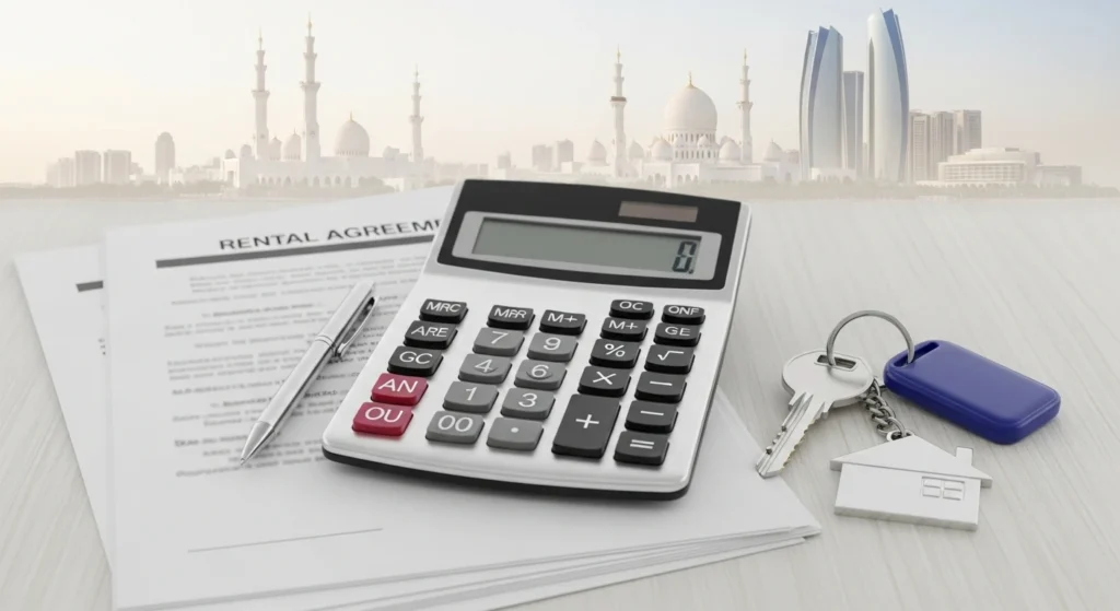 Cost of renting villas and apartments in Abu Dhabi.