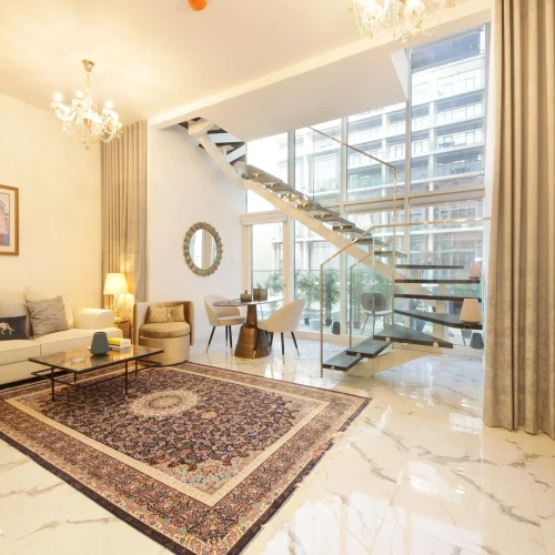 Furnished living room